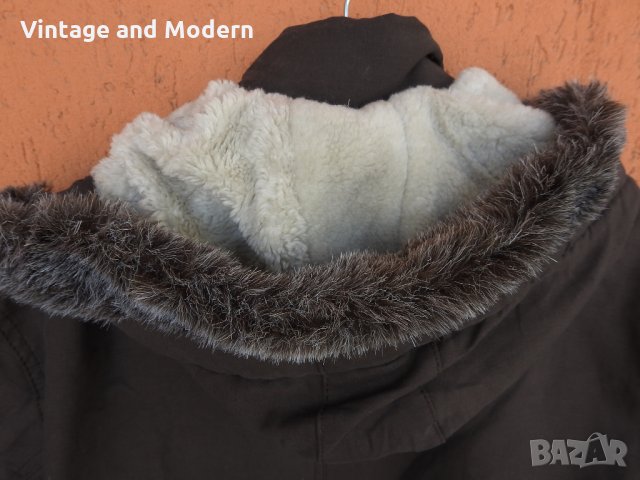 Cipo & Baxx нова мъжка парка яке палто кафяво (М), снимка 8 - Якета - 34361223