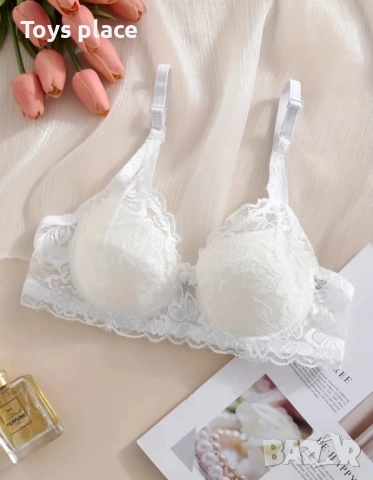 90/95 С Лот 2 броя Нови дантелени сутиени , снимка 2 - Бельо - 51485155