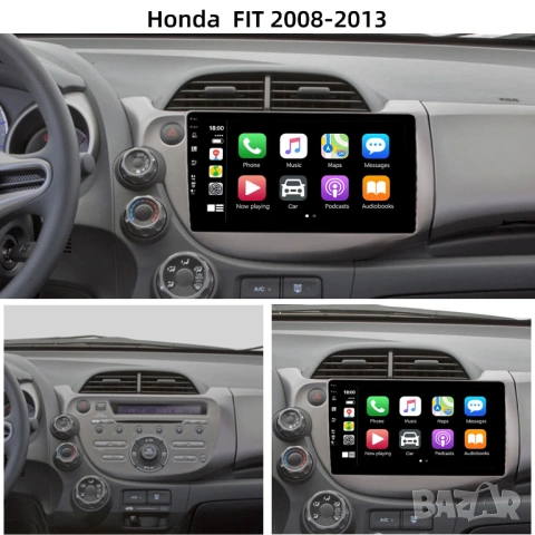 Мултимедия с Android за Honda Fit Jazz, Андроид, навигация, плеър, Хонда, двоен дин, Honda Jazz, снимка 2 - Аксесоари и консумативи - 53462632