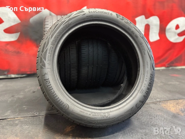 225 45 17, Летни гуми, Continental EcoContact6, 4 броя, снимка 5 - Гуми и джанти - 53663418