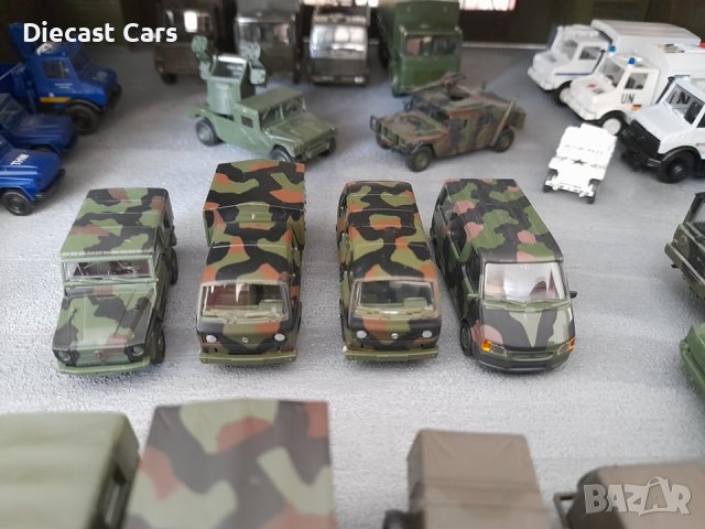 Военна техника 1:87 Hummer, Tanks, Mercedes Jeep, снимка 2 - Колекции - 41583247