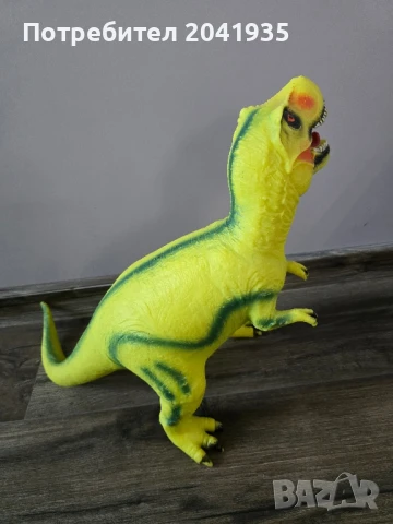 Гумен динозавър със звук, снимка 2 - Фигурки - 50628243