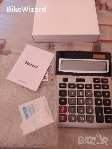 Helect H1006 12-цифрен калкулатор със соларно зареждане НОВ, снимка 10 - Друга електроника - 48124829