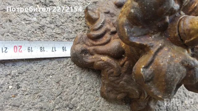 Свещник 2 бр, снимка 4 - Антикварни и старинни предмети - 50277674