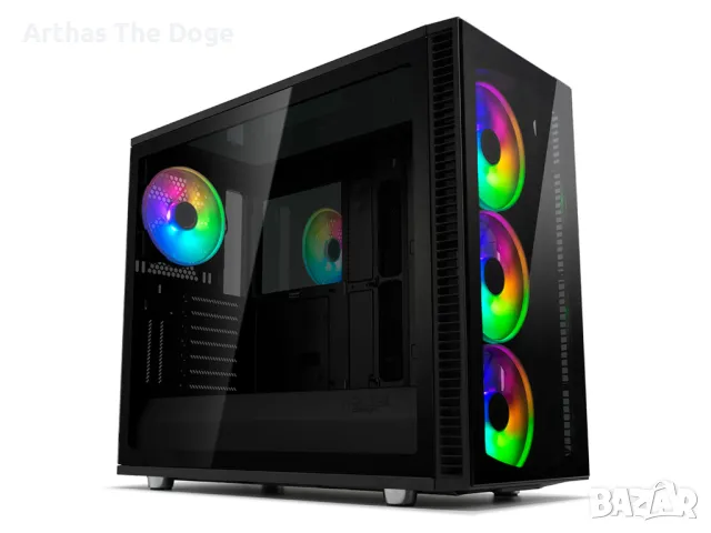 Fractal Design Define S2 Vision RGB - Чисто Нова в кашон, снимка 1 - Захранвания и кутии - 48348631