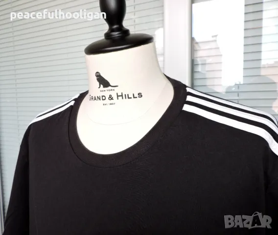 Adidas Originals Casual Round Neck T-Shirt - мъжка тениска размер 2XL, снимка 2 - Тениски - 50153221