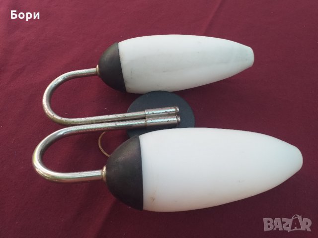 Стар аплик с ел. ключе, снимка 6 - Лампи за стена - 33817749