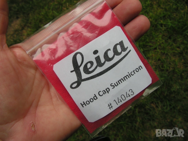  Leica - оригинална капачка за сенник Summicron, снимка 9 - Фотоапарати - 51866607