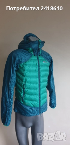 Berghaus Hydro 700 Down Hybrid Mens Jacket Stretch Size S ОРИГИНАЛ! Мъжко Яке!, снимка 14 - Якета - 52469029