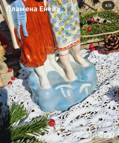 Руска порцеланова статуетка , снимка 4 - Статуетки - 53092569