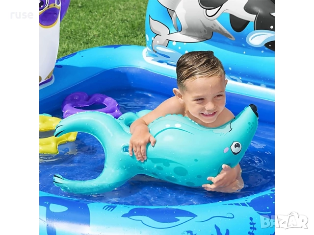 НОВИ! Детски надуваем басейн център Bestway Polar Pals , снимка 5 - Други - 52402623
