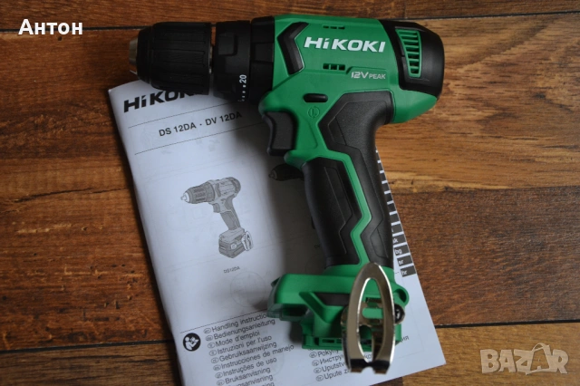 Нов, ударен винтоверт HITACHI/HIKOKI 12V, 38Nm, снимка 4 - Винтоверти - 53228687