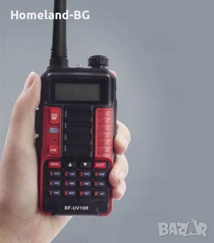 Мощна Радиостанция Baofeng BF UV10R 10W Walkie Talkie VHF UHF Transceiver, снимка 5 - Екипировка - 55837390