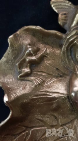 Продавам два пепелника от месинг, красива уникална изработка, снимка 13 - Други - 38607969