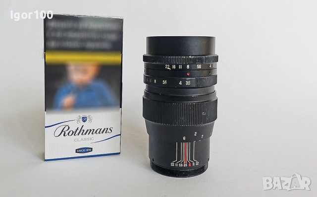 ОБЕКТИВ 135 мм - на резба ( за SONY E ) , ръчен фокус, снимка 3 - Фотоапарати - 52523616