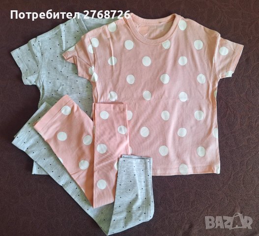 Нови комплекти блузки и клинчета. Внос от Англия., снимка 2 - Детски комплекти - 44359257