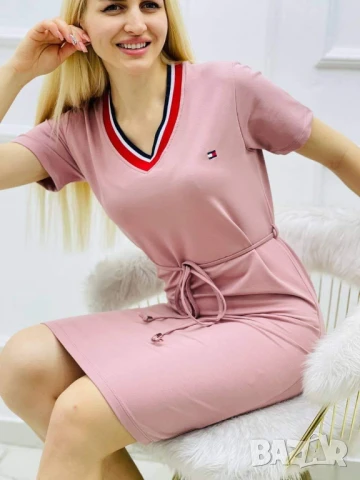 Дамска рокля на едро tommy hilfiger, снимка 4 - Рокли - 51149217