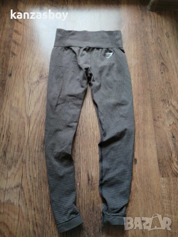 Gymshark Vital Seamless 2.0 Leggings Brown Marl - дамски фитнес клин С, снимка 9 - Клинове - 53864474