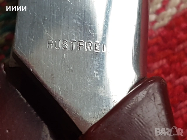 Ножица Зиг заг Rostfrei, снимка 4 - Антикварни и старинни предмети - 53410278