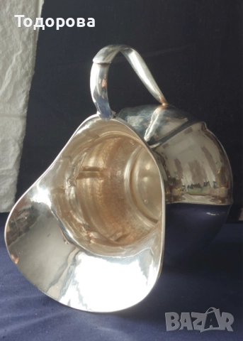 Среърни чаши и кана сребро 800 проба,сребърна чаша,сребърна кана,сребърни прибори., снимка 12 - Чаши - 52124829