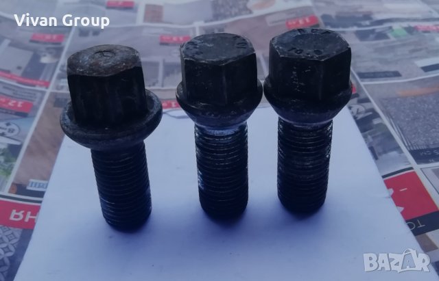 20 броя болтове за джанти Mercedes W211,W219,W220, снимка 3 - Части - 34147464
