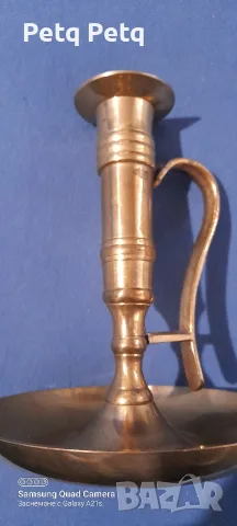 бронзов свещник 