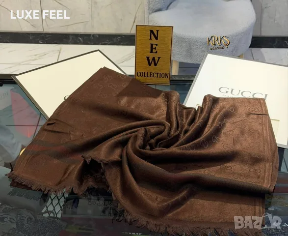 Gucci ✨ Дамски Шалове , снимка 10 - Шалове - 56328950