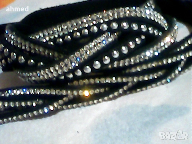 красив комплект кожено  колие гривна, снимка 6 - Бижутерийни комплекти - 52543863