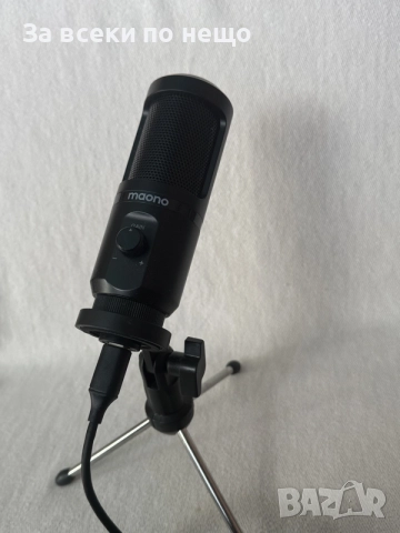 микрофон Maono със стойка, снимка 6 - Микрофони - 56133171
