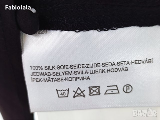 Frans Molenaar silk blouse EU 44, снимка 4 - Блузи с дълъг ръкав и пуловери - 41529603