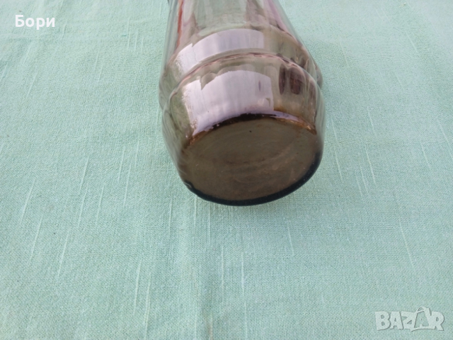 Българска стъклена кана цветно стъкло, снимка 6 - Аксесоари за кухня - 36181862