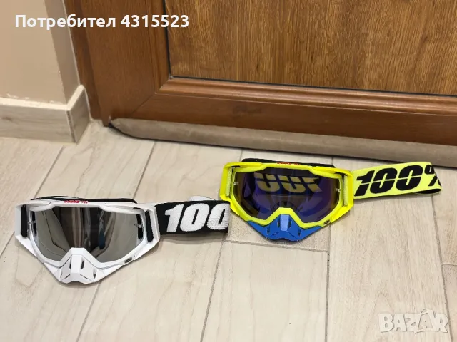 Очила 100% мотор Ендуро и Мотокрос, снимка 4 - Аксесоари за велосипеди - 48168232