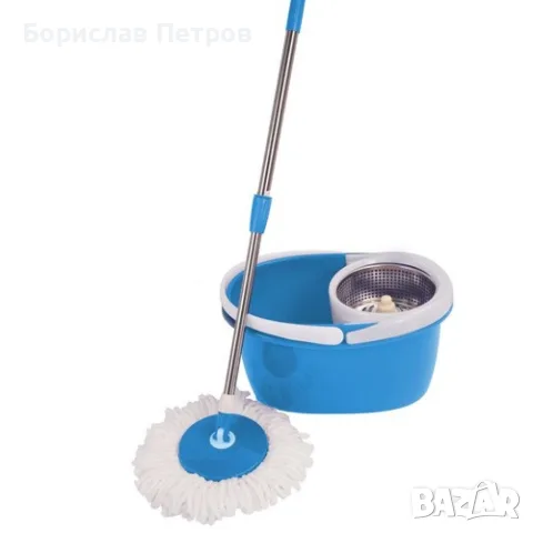 Резервен моп парцал за Spin mop/ Специалните микрофибърни влакна на мопа привличат всичко 