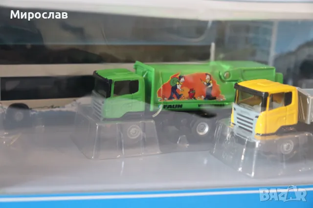SIKU 1/87 H0 SCANIA АВТОБУС КАМИОН ИГРАЧКА КОЛИЧКА МОДЕЛ, снимка 3 - Колекции - 49259171