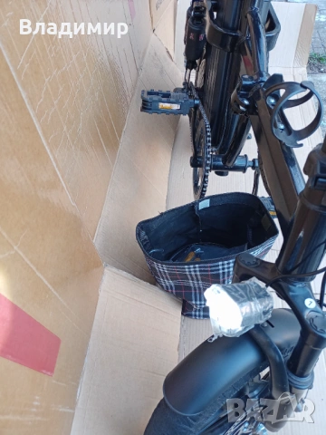 Електрически велосипед, сгъваем нов-гаранция, снимка 4 - Велосипеди - 39541311