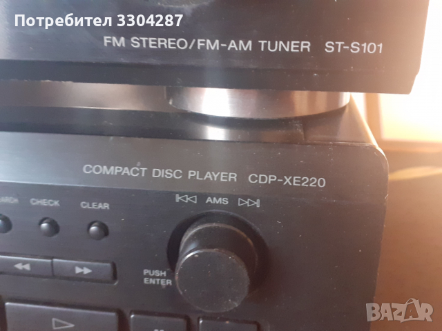 SONY CD плеър, снимка 6 - Ресийвъри, усилватели, смесителни пултове - 36210863