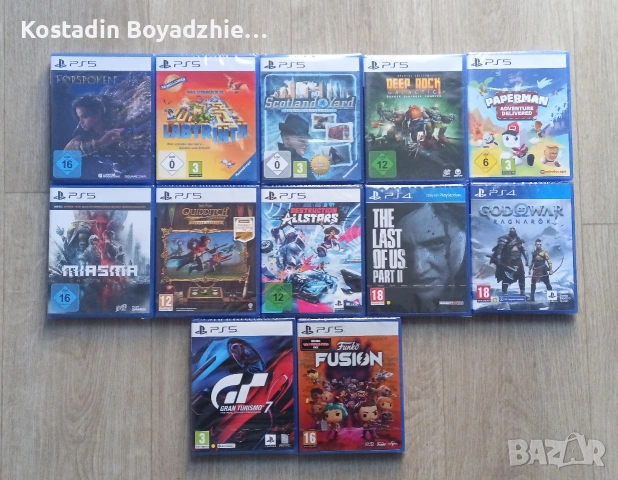 Чисто нови PS4-5 игри