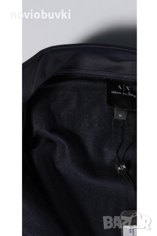 ✅НОВО ОРИГИНАЛНО Мъжко горнище Armani Exchange, Тъмносин - S/M/L/XL, снимка 2 - Суичъри - 42067489