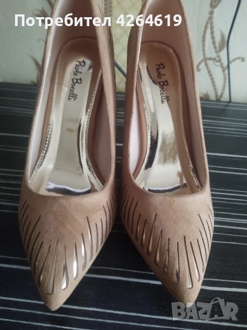 ПРОДАВАМ ЕЛЕГАНТНИ ДАМСКИ ОБУВКИ , снимка 2 - Дамски обувки на ток - 53573461