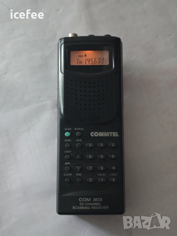 Commtel com 303 - 50 kanal mobil scanner, снимка 3 - Друга електроника - 52920436