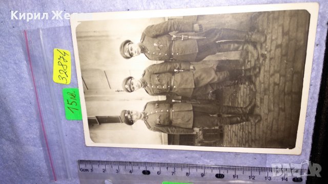 1933г. Бургас ВОЙНИШКА СНИМКА ПОЩЕНСКА КАРТИЧКА за СПОМЕН ВОЕННИ ЦАРСТВО БЪЛГАРИЯ 32874, снимка 4 - Колекции - 38832553