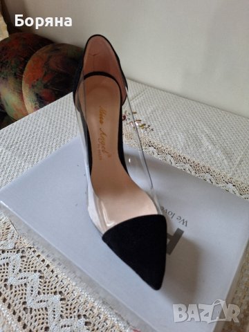 Дамски обувки на ток, снимка 1 - Дамски елегантни обувки - 44218950
