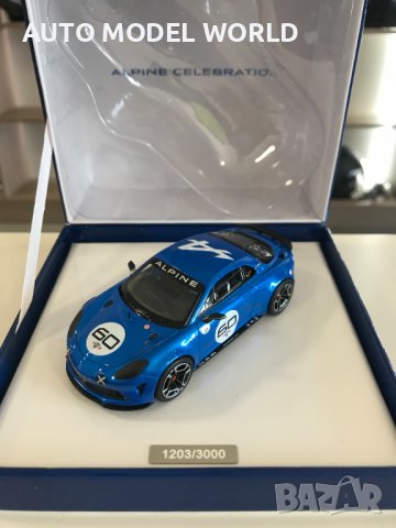 Метална колекционерска количка NOREV RENALUT ALPINE A110 LIMITED, снимка 2 - Колекции - 39945118