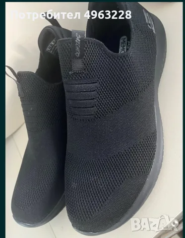 Черни дамски обувки Skechers – Wide Fit, снимка 2 - Дамски ежедневни обувки - 56314359