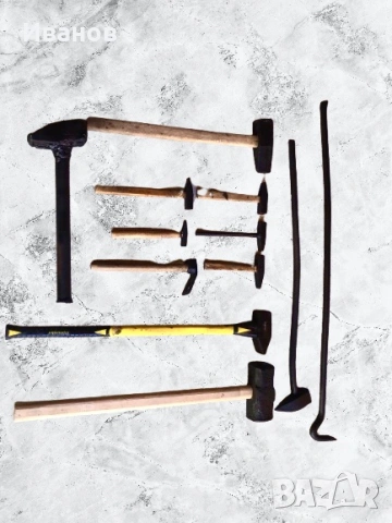 Цена - 9€. Сет от Чукове - 11бр. От 10кг. до 200гр., снимка 9 - Други инструменти - 53836805