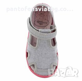 Детски пантофи RenBut сребърен брокат 21/26, снимка 2 - Детски пантофи - 41806035