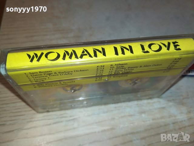 WOMAN IN LOVE-КАСЕТА 1110231843, снимка 2 - Аудио касети - 42525606