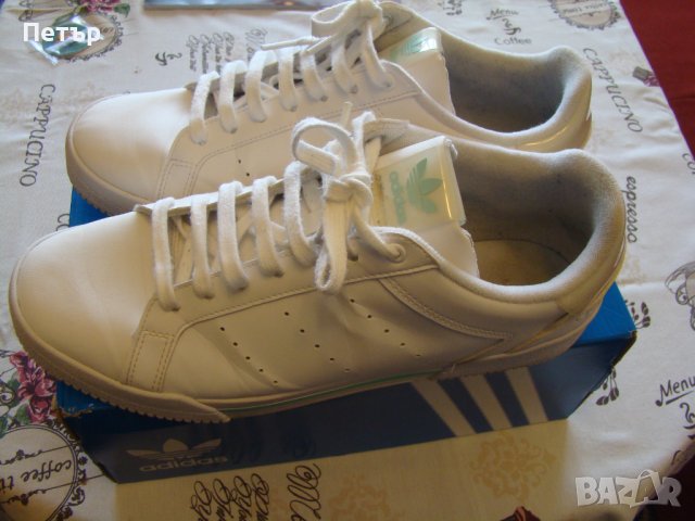 Adidas № 46 1/3 -  маратонки - ест. кожа, снимка 4 - Спортни обувки - 41085927