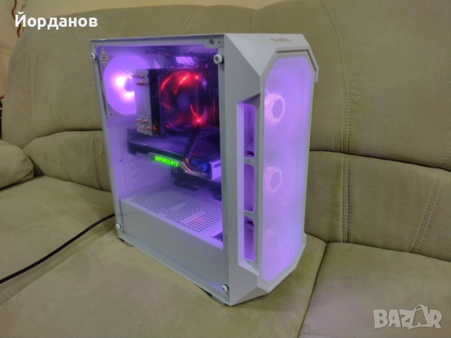 Гейм компютър Intel i7-8700/32gb.ram./500gb.ssd./1tb.hdd./RTX 2080 8gb. Founders, снимка 3 - Геймърски - 52592395