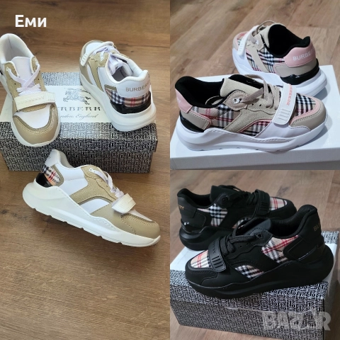 Burberry сникърси дамски обувки нови модели 